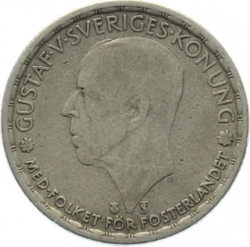 Schweden 1 Krona 1946 TS